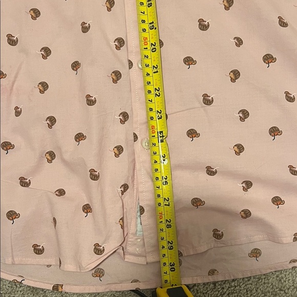 Goodfellow & Co SlimTropical Drink Patterned Button-Down Shirt Size XL - Picture 5 of 6